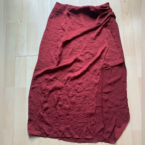 Zara Asymmetrical Slip Skirt - Picture 1 of 4